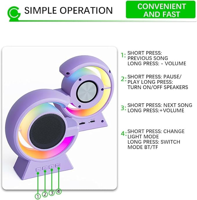 GOGO Portable Wireless Bluetooth Speaker